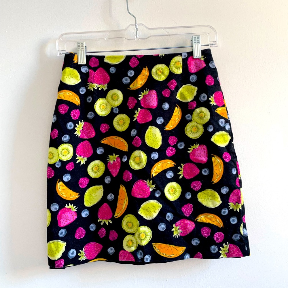 Fruit Medley Mini Skirt